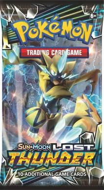 Lost Thunder Booster Pack card from SM - Lost Thunder