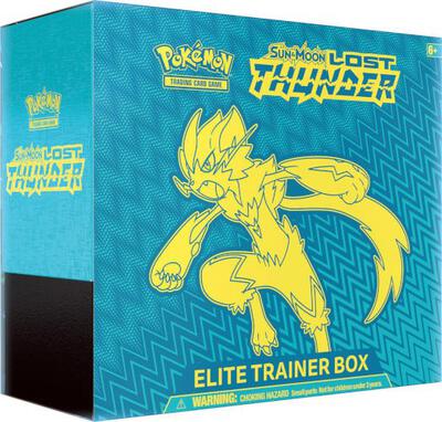 Lost Thunder Elite Trainer Box card from SM - Lost Thunder