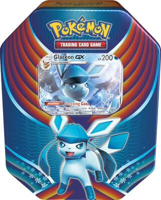 Evolution Celebration Tin [Glaceon GX] card from SM - Celestial Storm