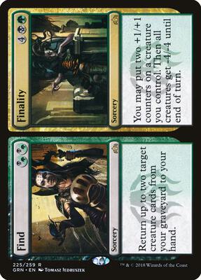 Find // Finality card from Guilds of Ravnica