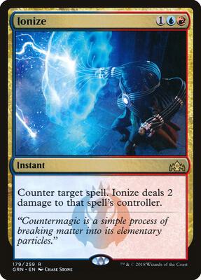 Ionize card from Guilds of Ravnica