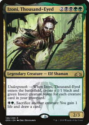 Izoni, Thousand-Eyed card from Guilds of Ravnica