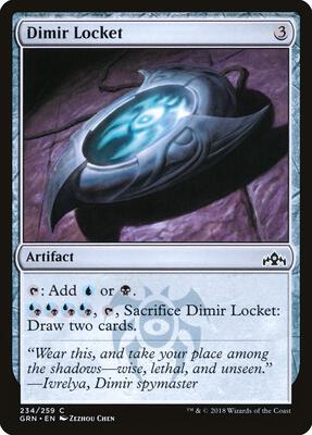 Dimir Locket card from Guilds of Ravnica