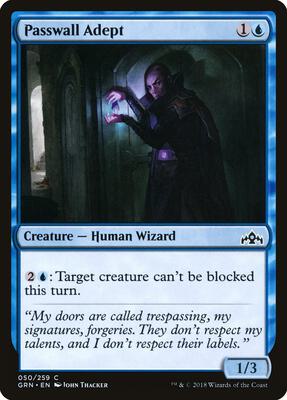 Passwall Adept card from Guilds of Ravnica