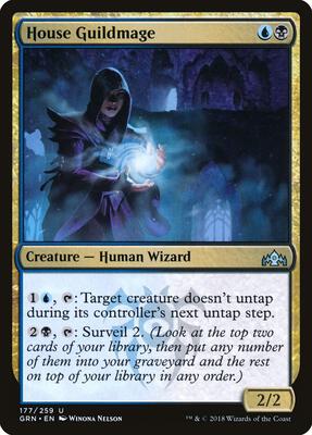 House Guildmage card from Guilds of Ravnica