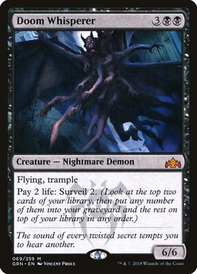Doom Whisperer card from Guilds of Ravnica