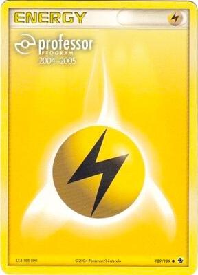 Lightning Energy (2004-2005) card from Professor Program Promos