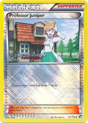 Professor Juniper - 101/114 (2013) card from Professor Program Promos