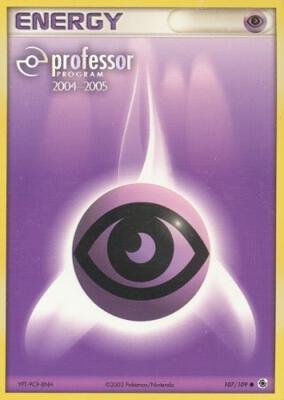 Psychic Energy (2004-2005) card from Professor Program Promos