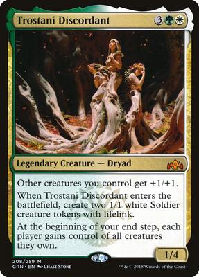 Trostani Discordant card from Guilds of Ravnica