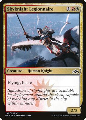 Skyknight Legionnaire card from Guilds of Ravnica