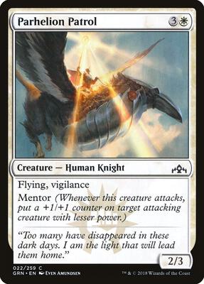 Parhelion Patrol card from Guilds of Ravnica