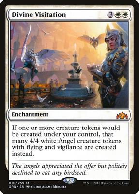 Divine Visitation card from Guilds of Ravnica