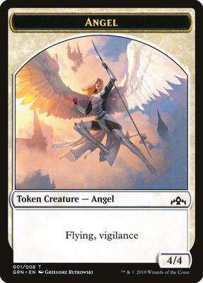 Angel Token card from Guilds of Ravnica
