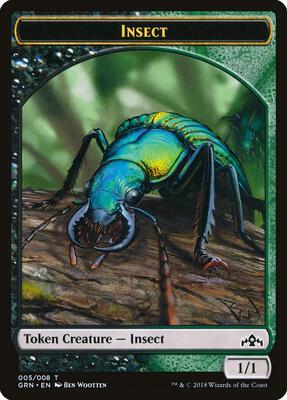 Insect Token card from Guilds of Ravnica