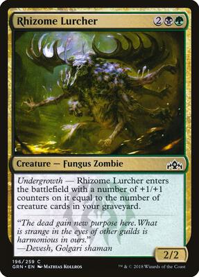 Rhizome Lurcher card from Guilds of Ravnica