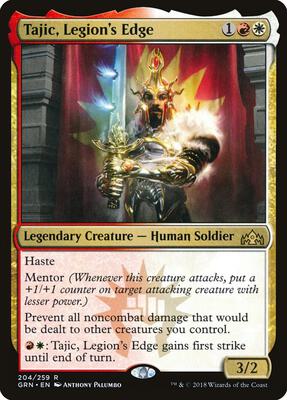 Tajic, Legion's Edge card from Guilds of Ravnica