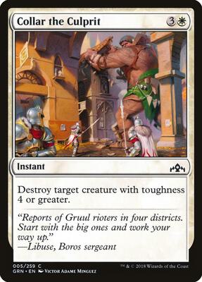 Collar the Culprit card from Guilds of Ravnica