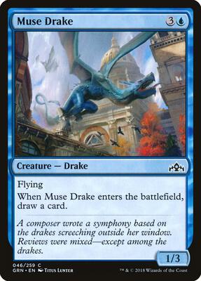 Muse Drake card from Guilds of Ravnica
