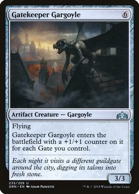 Gatekeeper Gargoyle card from Guilds of Ravnica