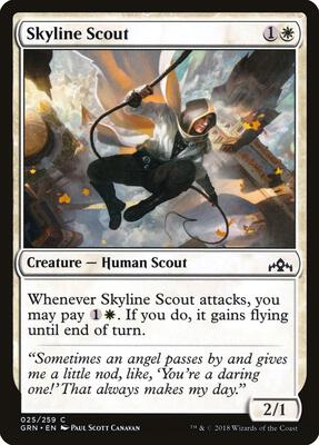 Skyline Scout card from Guilds of Ravnica