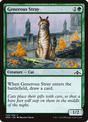 Generous Stray card from Guilds of Ravnica