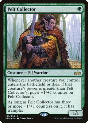 Pelt Collector card from Guilds of Ravnica