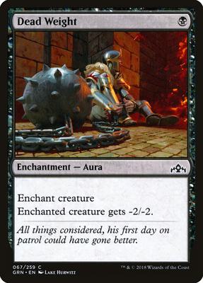 Dead Weight card from Guilds of Ravnica