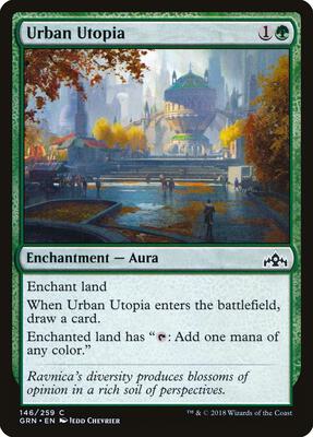 Urban Utopia card from Guilds of Ravnica