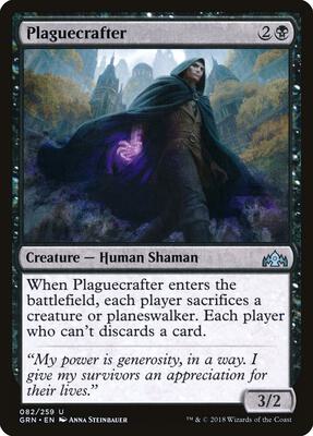 Plaguecrafter card from Guilds of Ravnica