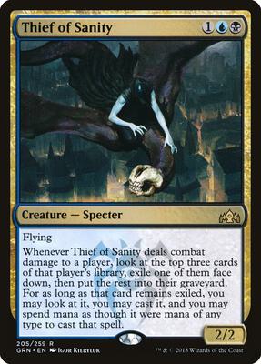 Thief of Sanity card from Guilds of Ravnica