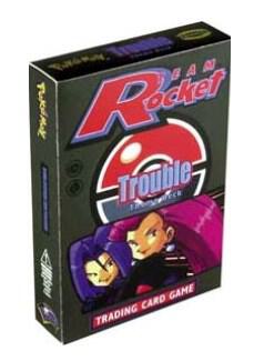 Team Rocket Theme Deck - "Trouble" card from Team Rocket