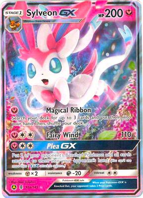 Sylveon GX - 92a/145 card from Alternate Art Promos