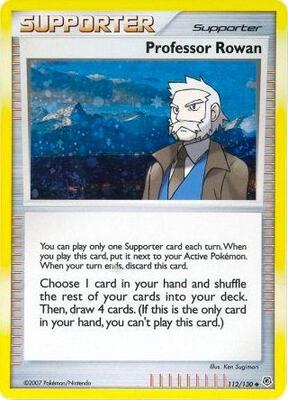 Professor Rowan - 112/130 (Cosmos Holo) card from Miscellaneous Cards & Products