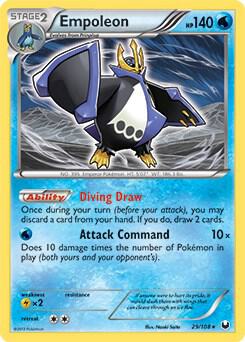 Empoleon - 29/108 (Battle Arena Deck Exclusive) card from Deck Exclusives