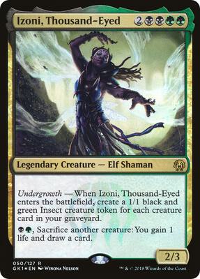 Izoni, Thousand-Eyed card from Guilds of Ravnica: Guild Kits