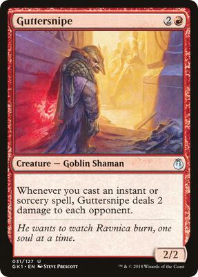 Guttersnipe card from Guilds of Ravnica: Guild Kits