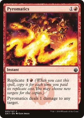 Pyromatics card from Guilds of Ravnica: Guild Kits