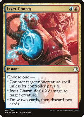 Izzet Charm card from Guilds of Ravnica: Guild Kits