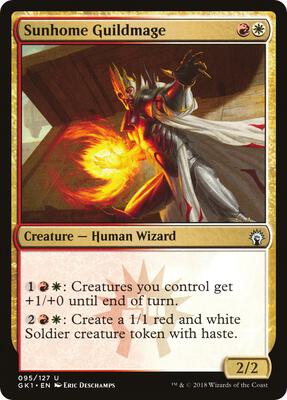 Sunhome Guildmage card from Guilds of Ravnica: Guild Kits