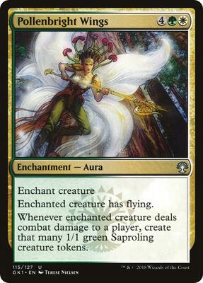 Pollenbright Wings card from Guilds of Ravnica: Guild Kits