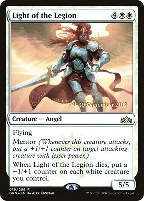 Light of the Legion card from Prerelease Cards