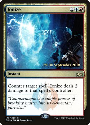 Ionize card from Prerelease Cards
