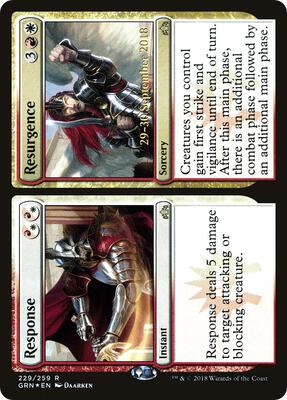Response // Resurgence card from Prerelease Cards
