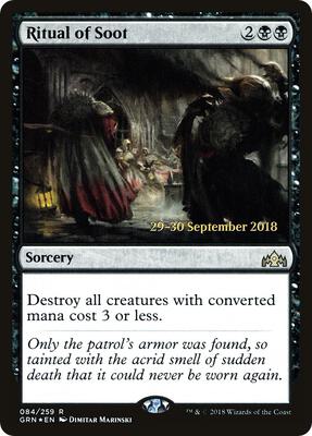 Ritual of Soot card from Prerelease Cards