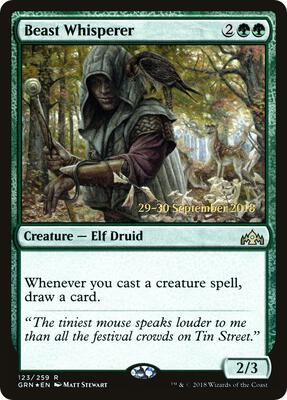 Beast Whisperer card from Prerelease Cards