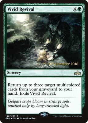 Vivid Revival card from Prerelease Cards