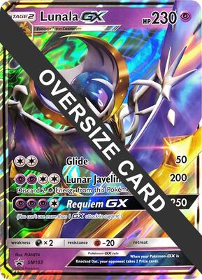 Lunala GX - SM103 card from Jumbo Cards