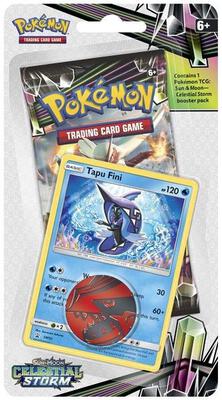 Celestial Storm Single Pack Blister [Tapu Fini] card from SM - Celestial Storm