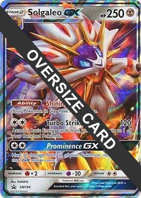 Solgaleo GX - SM104 card from Jumbo Cards